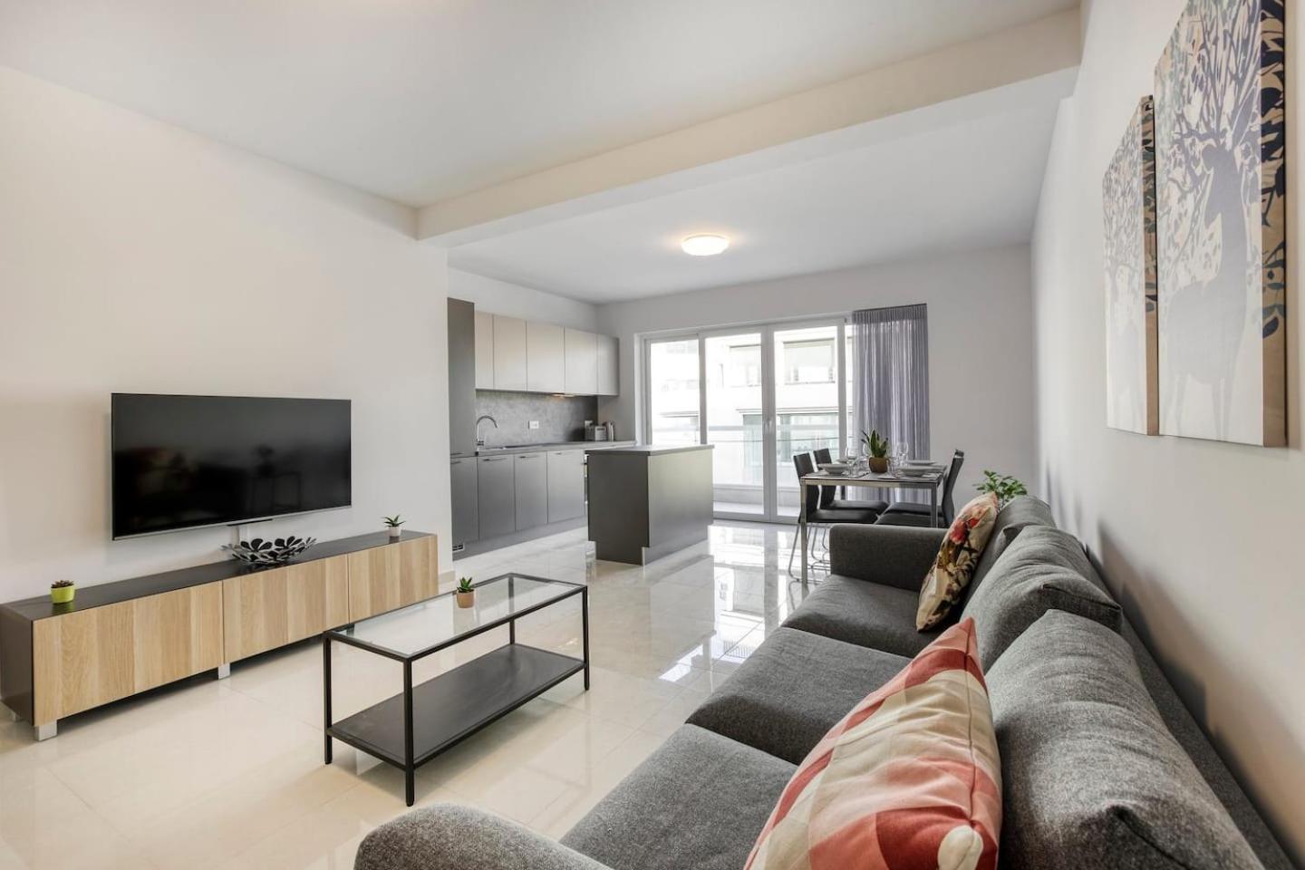 Beautiful Modern Central 2Br Apt Ta Xbiex Zewnętrze zdjęcie